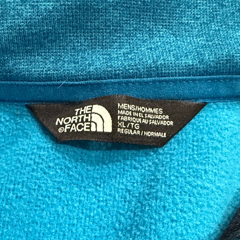 The North Face Blue Zip Up XL - Picture 2 of 7